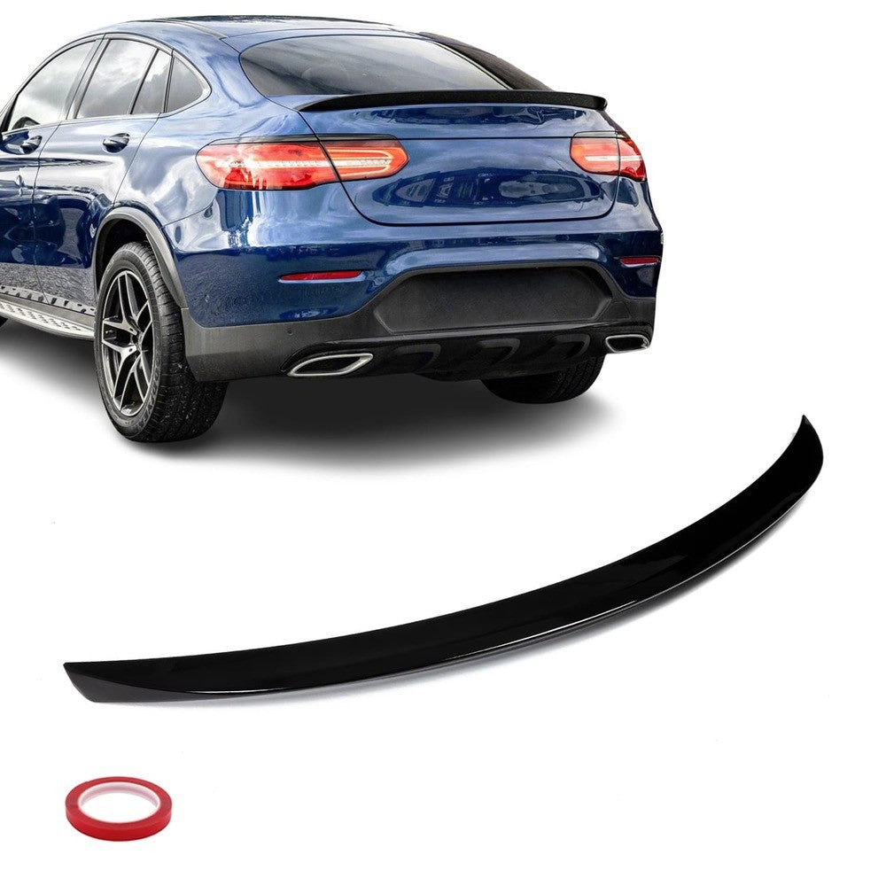 AM stil Bakluckespoiler för Mercedes Benz GLE C292 Blank svart (15-)