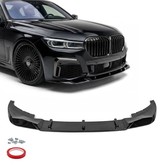WR Frontläpp för BMW G11 / G12 LCI (19-22) med M-Pack, blank svart
