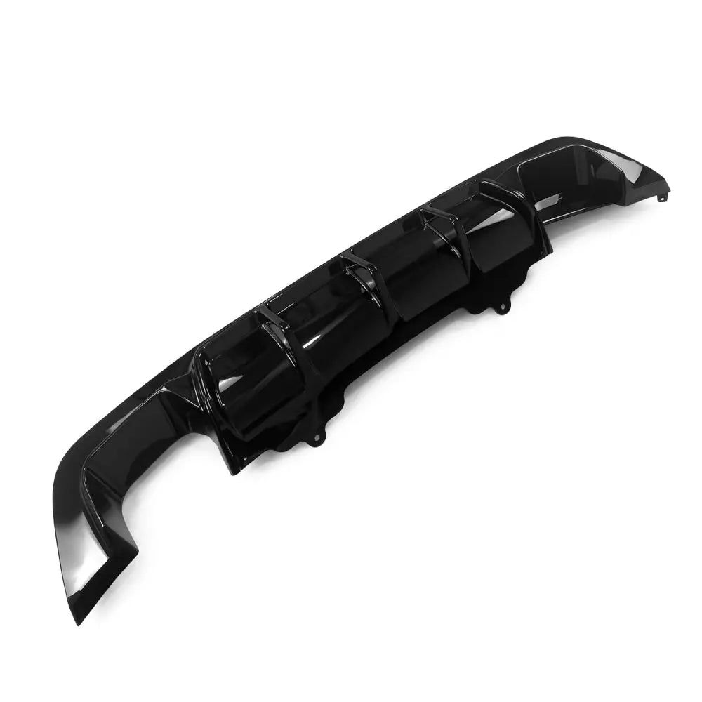 WR Bak Diffuser för BMW E60 / E61 med M-Pack, blank svart