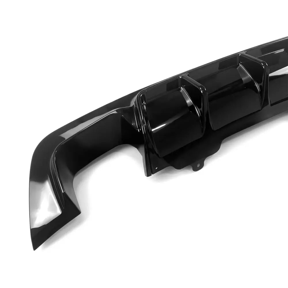 WR Bak Diffuser för BMW E60 / E61 med M-Pack, blank svart